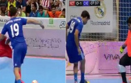 Diego Costa khoe kỹ thuật chơi bóng trong nhà