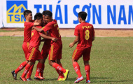 Thắng thuyết phục SLNA, U17 PVF đứng đầu bảng B