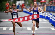 Điền kinh: Ăn mừng quá sớm, mất chức vô địch