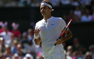 Federer mạnh mẽ tiến vào tứ kết