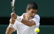 Djokovic lốp bóng siêu hoàn hảo loại tay vợt khổng lồ