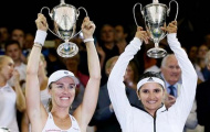Martina Hingis lần đầu vô địch Wimbledon sau 17 năm