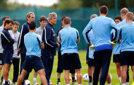 Video:Man City tập luyện tích cực trước khi sang Việt Nam