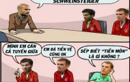 Ảnh chế: Neuer đòi thay thế Schweinsteiger, fan M.U mơ nhuộm đỏ trời Âu