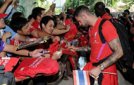 Liverpool được chào đón cuồng nhiệt ở Thái Lan