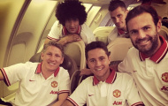 Juan Mata khoe ảnh 'Biệt đội Siêu tiền vệ' của M.U
