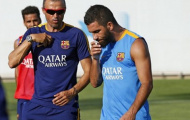 Chùm ảnh: Turan chính thức có buổi tập đầu tiên cùng Barcelona