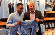 Chùm ảnh: Sterling chính thức tiếp quản áo số 7 tại Man City