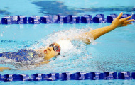 Giải vô địch bơi trẻ toàn quốc 2015: Nguyễn Diệp Phương Trâm đoạt 2 HCV ngày đầu ra quân