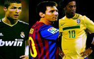 Video: Top 10 bàn thắng đẹp nhất của Ronaldinho, Zidane, Messi và CR7