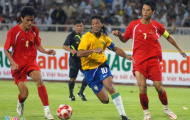 Video: Ronaldinho và Pato phối hợp ghi bàn vào lưới ĐT Việt Nam
