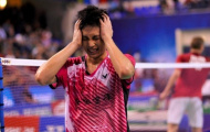Lin Dan gục ngã sau pha cầu 35 lần chạm vợt thần thánh