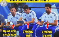 Ảnh chế: Costa lại rớt đại học, thợ nhuộm Van Gaal chê bai Chelsea