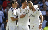 Real Madrid “biến hóa” tam sát BBC ở trận gặp Man City