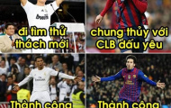 Ảnh chế: Trời sinh Ronaldo, sao còn sinh Messi