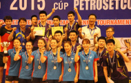 Hàn Quốc toàn thắng nội dung đồng đội Cây Vợt Vàng 2015