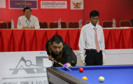 Giải Billiards Carom 3 băng quốc tế Bình Dương 2015: Đương kim vô địch bị loại