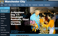 Man City hớn hở đưa Việt Nam lên trang chủ