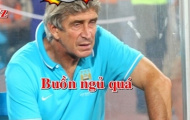 Ảnh chế: Pellegrini suýt ngủ gật vì diễn văn, phát hiện hành tinh của Messi