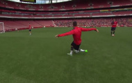 Lập siêu phẩm rabona, Koscielny lên tiếng thách CR7