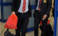 Dàn sao Man United buồn rầu trở về nước Anh