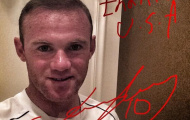 Chết cười với nét chữ nguệch ngoạc siêu xấu của Rooney