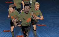 Everton ra mắt áo đấu mới theo phong cách truyện tranh