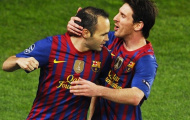 Iniesta: “Được chơi bóng với Messi là một đặc ân”