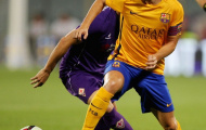Iniesta dính chấn thương trong trận thua Fiorentina