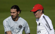 HLV Laurent Blanc để mở khả năng cho Ibrahimovic ra đi