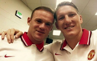 Rooney gặp rắc rối vì mừng sinh nhật Schweinsteiger