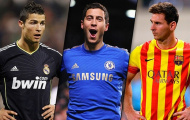 Hazard thừa nhận chưa đạt đến đẳng cấp của Ronaldo, Messi