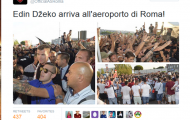 Edin Dzeko đã đến Italia