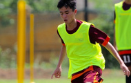 Thanh Hậu bình phục chấn thương trước trận đấu với U19 Lào
