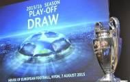 Lịch thi đấu và kết quả vòng play-off Champions League 2015/2016