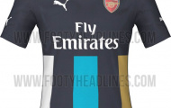 Áo đấu mới thứ 3 của Arsenal bị chê tơi tả