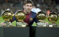 Quả bóng vàng khó thoát khỏi tay Lionel Messi