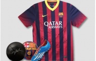 Cơ hội nhận quà tặng từ các danh thủ Barcelona