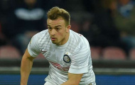 Vướng bận tại Inter, Shaqiri chưa thể ra mắt Stoke City