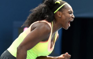 Bị cô bé 18 tuổi bẻ break, Serena nổi giận đập nát vợt