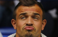 Chùm ảnh: Shaqiri đầy biểu cảm khi chứng kiến Stoke thi đấu
