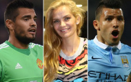 Aguero bị tố ngủ với vợ sao M.U, Segio Romero