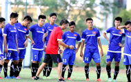 Chốt danh sách U19 Việt Nam dự U19 Đông Nam Á