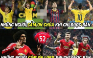 Ảnh chế: Cầu thủ M.U tạ ơn 'Thánh' Bendtner khi ghi bàn, Real vừa có cú ăn 3