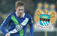 Man City chốt giá De Bruyne với Wolfsburg
