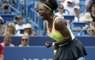 Serena vượt cú sốc thua đau ở Rogers Cup