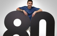 Messi lập kỷ lục ngoài đường biên