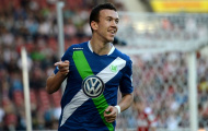 Inter chuẩn bị đón ngôi sao chạy cánh của Wolfsburg