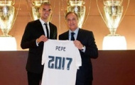 Pepe khoe hợp đồng mới tại Real Madrid đến 2017