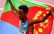Ghirmay Ghebreslassie giành HCV đầu tiên ở giải điền kinh thế giới 2015